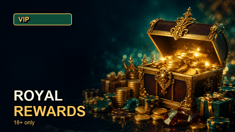 Royal Reels VIP tiers and rewards